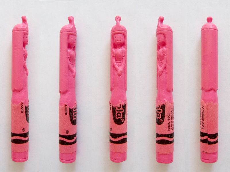 Illustration for article titled The Cast of Adventure Time, Carved Out of Crayons